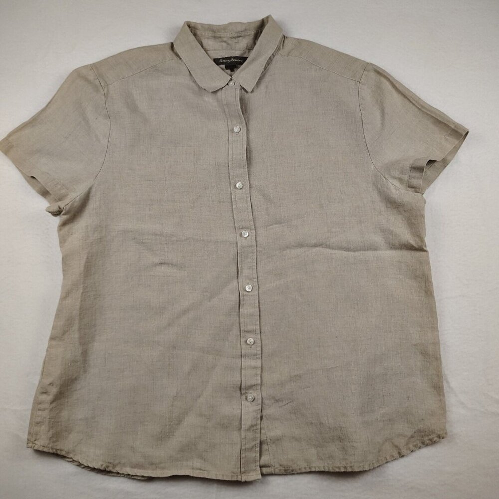 Tommy Bahama Beige Button Down Shirt
